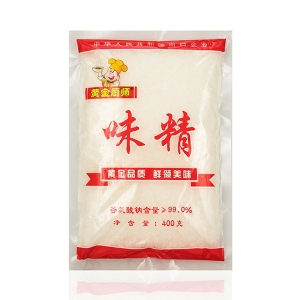 黄金厨师小厨师味精红袋400g